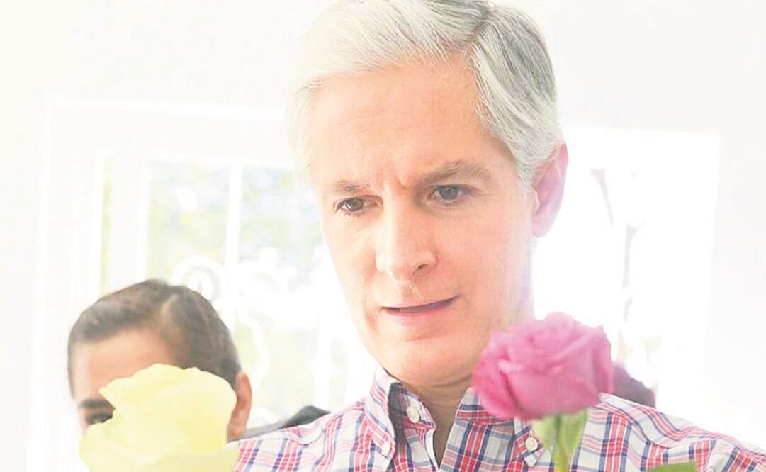 Líderes en el sector. Alfredo del Mazo destacó que el Edoméx es líder nacional en el cultivo de rosas, con 76% del total de la producción. Foto: ESPECIAL 