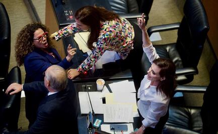 "¡Sentado y callado Napoleón!": Lilly Téllez a Gómez Urrutia en discusión de reforma sobre Fuerzas Armadas