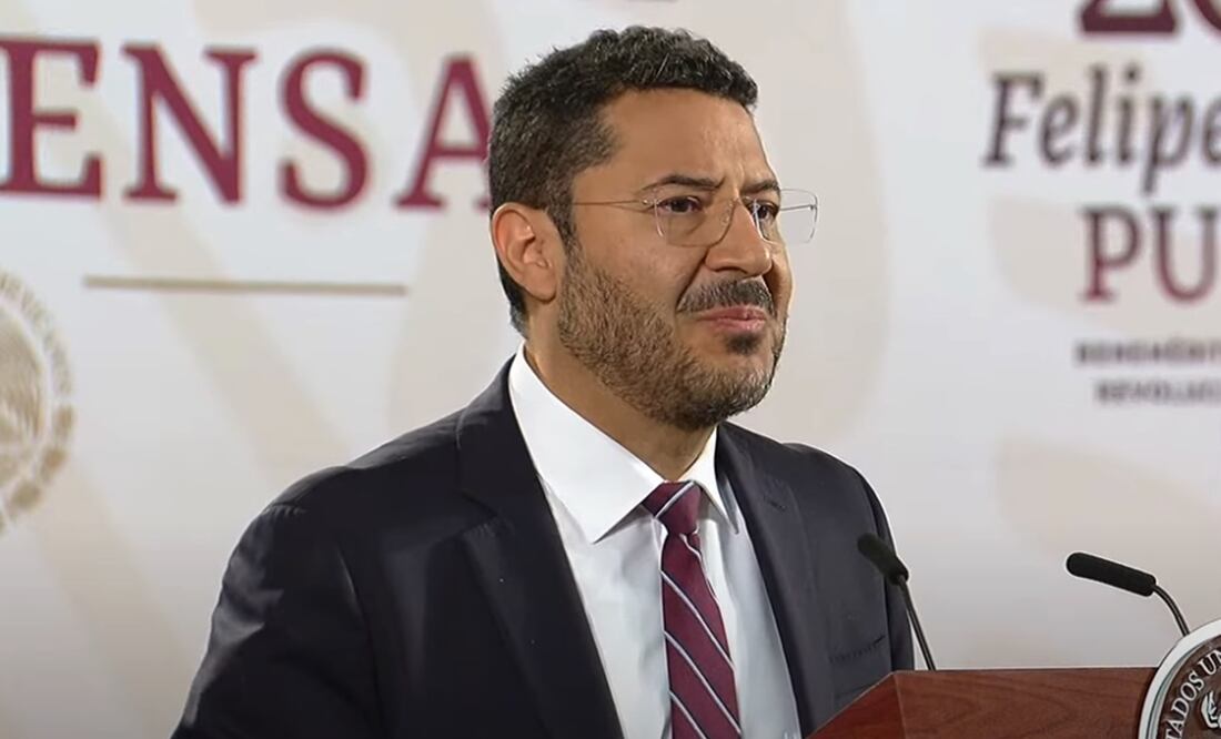 Martí Batres, jefe de gobierno. Foto: especial