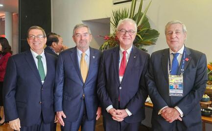 De la Fuente aborda en Brasil propuesta de Cumbre para el Bienestar de Sheinbaum; plantea bien común y dignidad de los pueblos