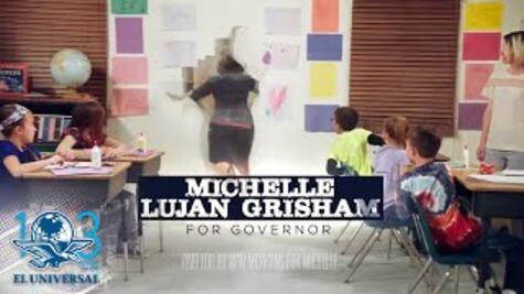 Gobernadora de Nuevo México “derriba” muros contra Trump