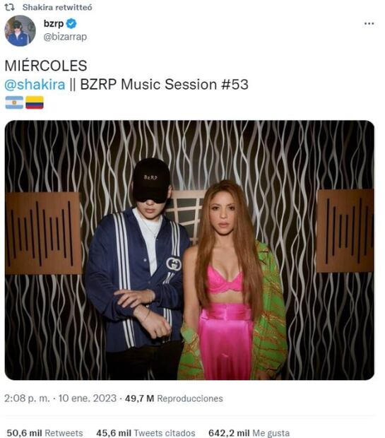 Filtran supuesta estrofa de nueva canción de Shakira contra Piqué; él responde y se le van encima