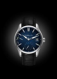 H. Moser & Cie: perpetuo, simple y de acero