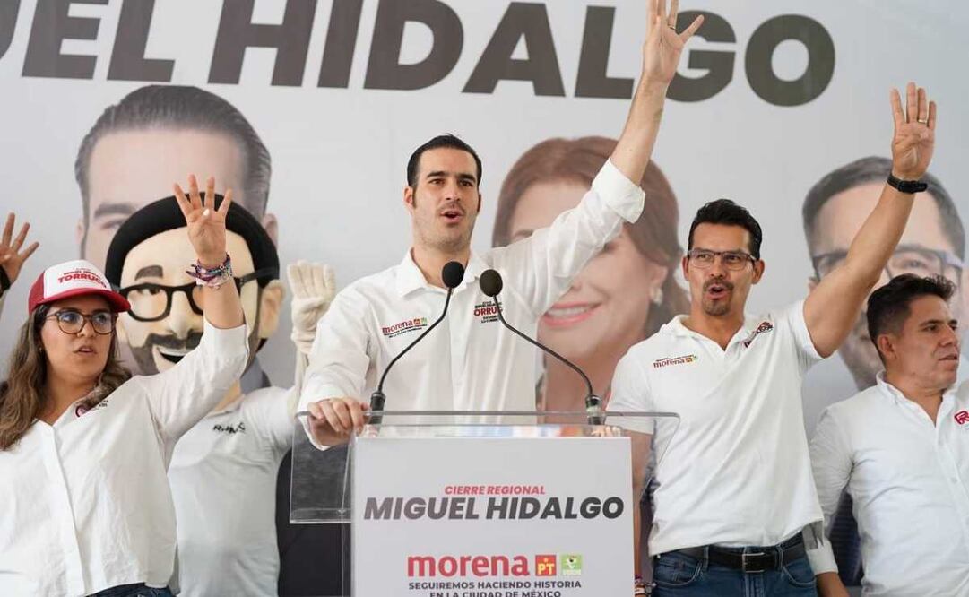 Miguel Torruco candidato a la alcaldía Miguel Hidalgo de la coalición Sigamos Haciendo Historia. Foto: Especial