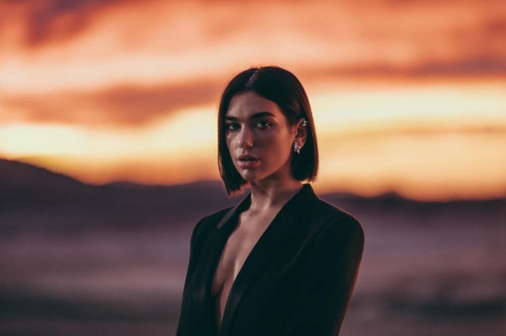 Dua Lipa nueva imagen de YSL Beauty. Foto: Instagram