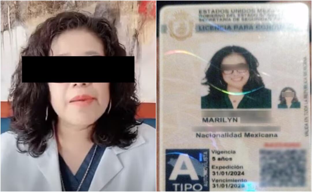 Usuarios de redes sociales acusaron que la foto de la licencia estaba “photoshopeada”. Foto: X