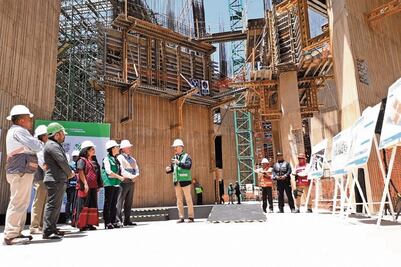 Museo cultural en Iztapalapa va a 38% de avance 