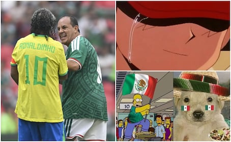 Partido de Leyendas México vs Brasil: Los mejores MEMES del duelo en el estadio Banorte