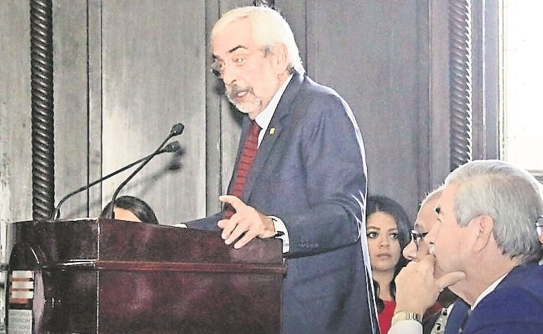Expectativa . Enrique Graue, rector de la UNAM, se pronuncio porque el Sistema Nacional Anticorrupción conduzca a la sociedad a una cultura de justicia. (CORTESÍA)