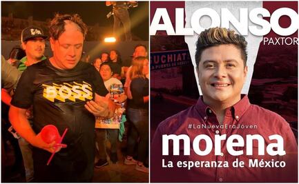 Candidato de Morena, Noé Alonso Paxtor es rapado durante evento en Suchiate, Chiapas