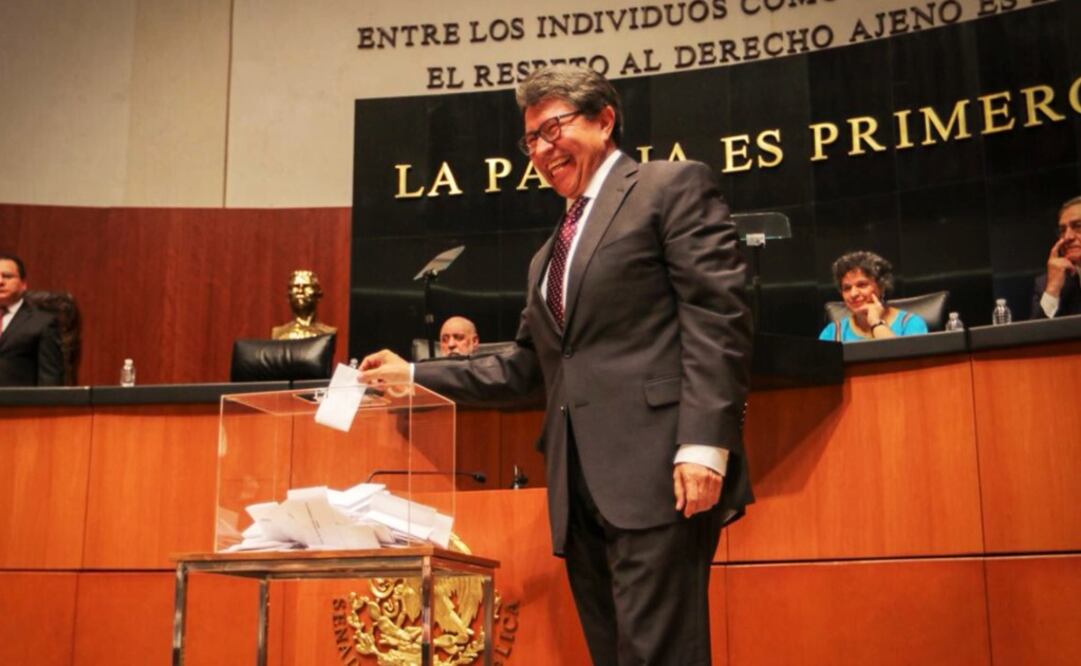 Ricardo Monreal is now Morena's coordinator in the Senate – Photo: Taken from Ricardo Monreal's Twitter account