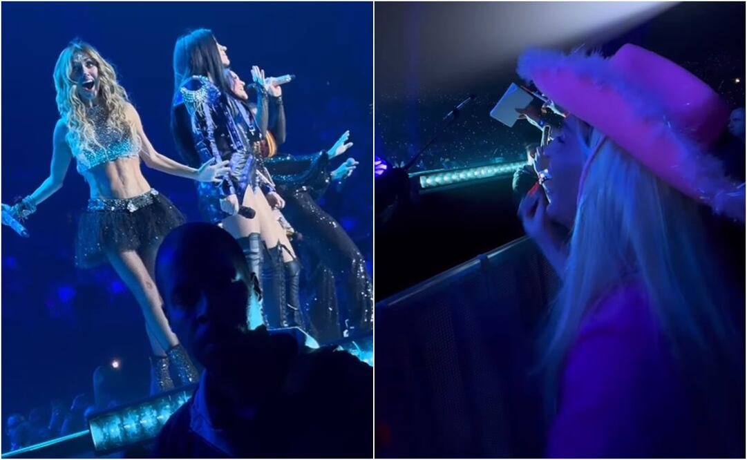 En la grabación se ve al infleuncer con un sombrero rosa y prendas con la que la cantante sale en el video musical “Sálvame”. Foto: Instagram