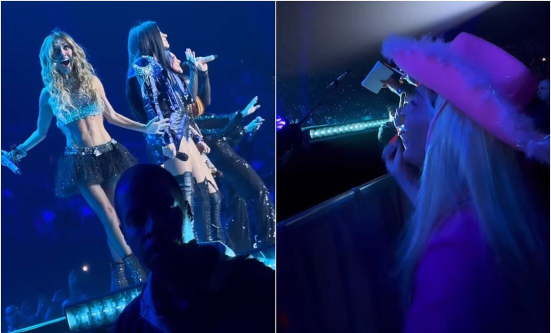 En la grabación se ve al infleuncer con un sombrero rosa y prendas con la que la cantante sale en el video musical “Sálvame”. Foto: Instagram