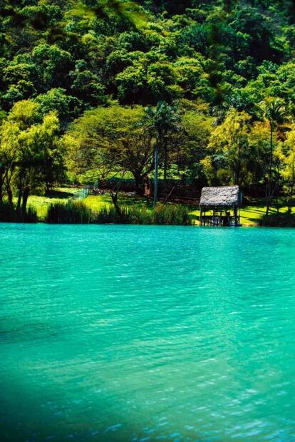 Laguna de Santa María del Oro, el paraíso escondido dentro de un cráter