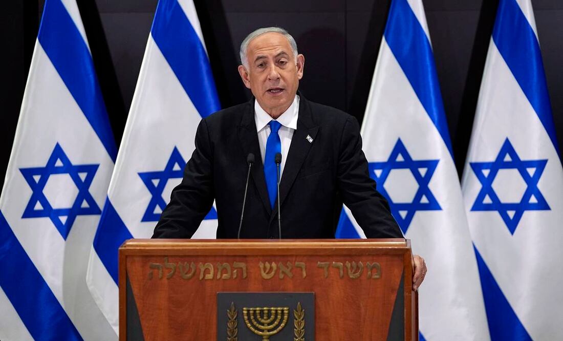 El primer ministro israelí, Benjamín Netanyahu, condenó el ataque perpetrado por un palestino y advirtió que estos incidentes fortalecen la intención israelí de seguir su "lucha contra el terrorismo". Foto: AP