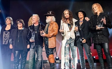 Aerosmith celebra 50 años con Johnny Depp y Alice Cooper