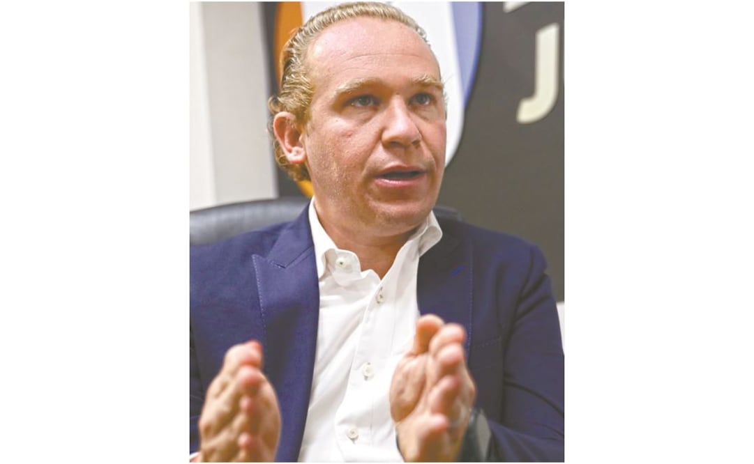 En la foto: Santiago Taboada Cortina, Alcalde de Benito Juárez. Diego Simón/EL UNIVERSAL