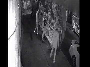 Video. Jóvenes roban objetos de un altar de muertos en la colonia Portales