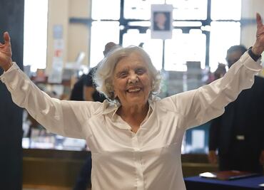Elena Poniatowska: "Espero que mi gobierno proteja a las mujeres"