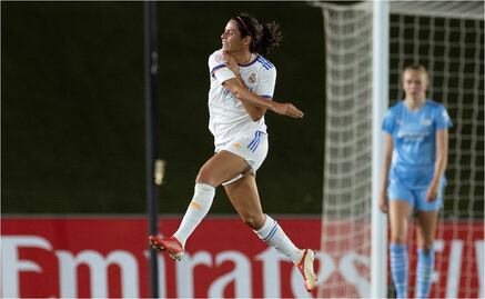 Kenti Robles anota el primer gol del Real Madrid en una Champions League