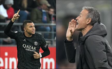La insólita crítica de Luis Enrique a Mbappé después de convertir un hat trick