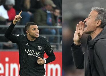 La insólita crítica de Luis Enrique a Mbappé después de convertir un hat trick