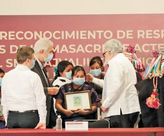 Reconoce México su culpa en caso Acteal