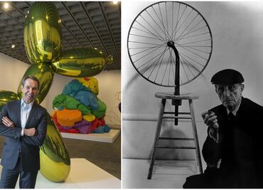 Obras de Duchamp y Jeff Koons llegarán a la CDMX