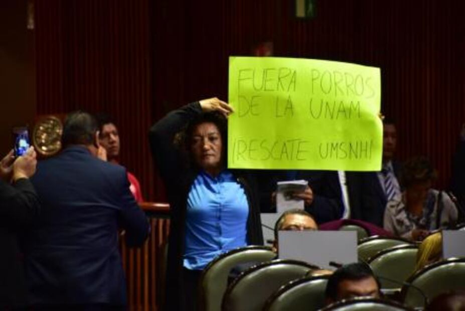 Diputados federales se suman al "Fuera porros de la UNAM"