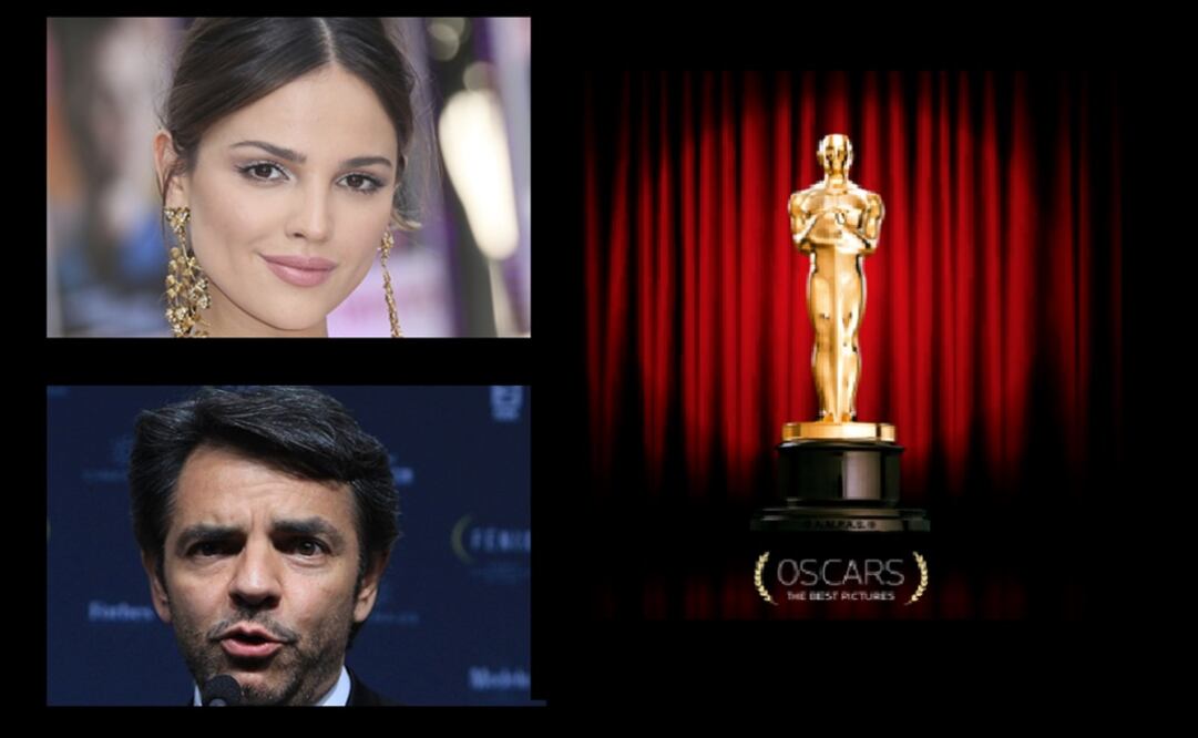 Eiza González (up) – Photo: Joel Ryan/AP, Eugenio Derbez (down) – Photo: Marío Guzmán/EFE