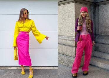 Guía infalible para combinar el rosa mexicano en tus looks de primavera