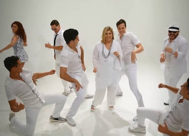 Margarita graba cumbia de "Médico en tu casa"