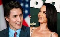 Justin Trudeau se derrite por Katy Perry “Es la mujer perfecta”. Foto: (Photo by ANDREJ IVANOV and SUZANNE CORDEIRO / AFP) / Michael Tran / AFP