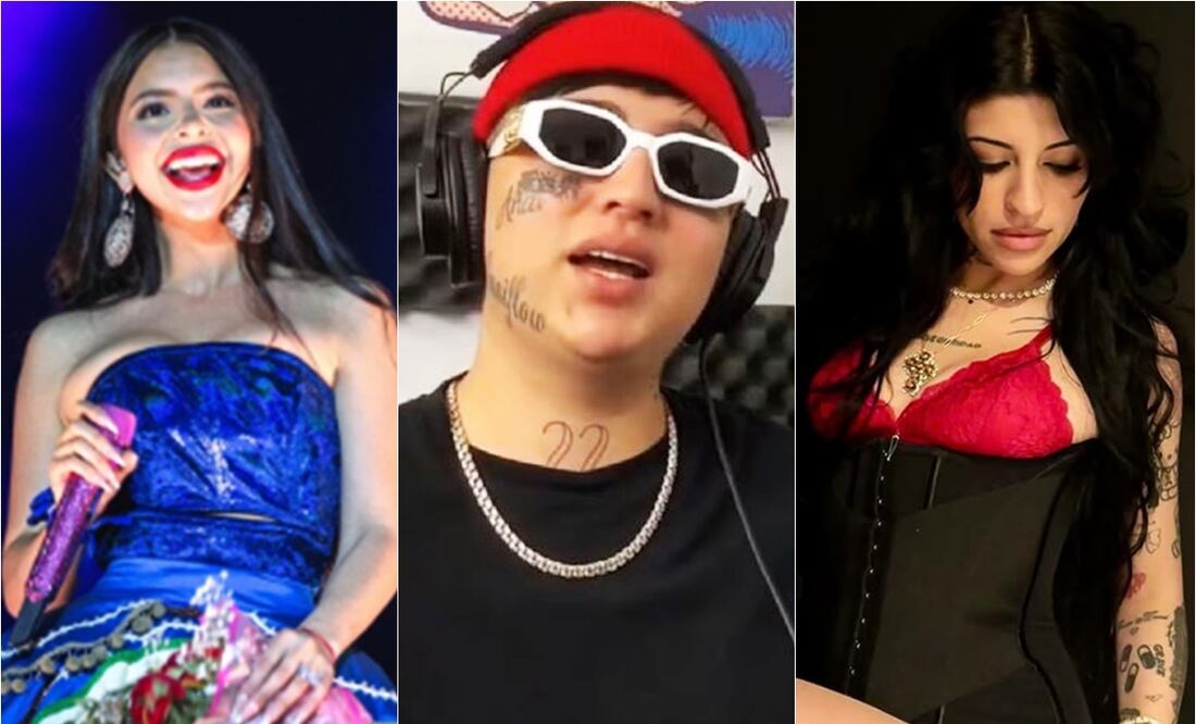 Dani Flow habla de Ángela Aguilar y Cazzu.
Fotos: Instagram