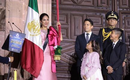 Libia Denisse García da su primer Grito de Independencia como gobernadora de Guanajuato en Dolores Hidalgo
