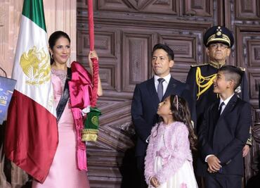 Libia Denisse García da su primer Grito de Independencia como gobernadora de Guanajuato en Dolores Hidalgo