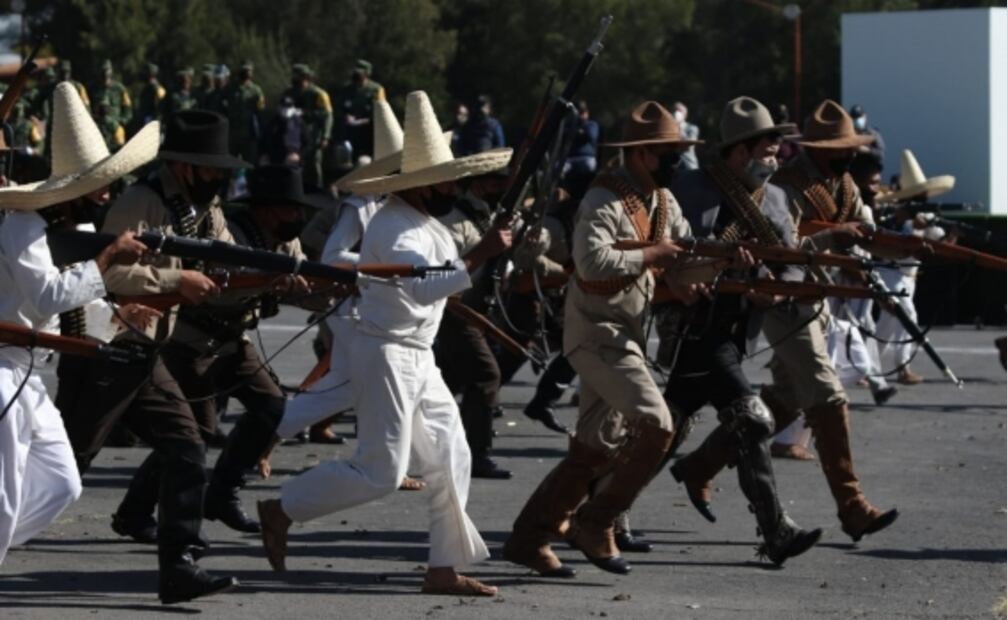 Alistan escenificación y desfile militar por la Revolución Mexicana