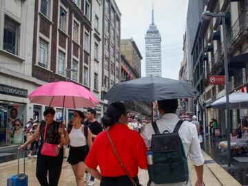 CDMX espera lluvias fuertes durante los próximos 4 días; recomiendan guardar documentos en bolsas de plástico