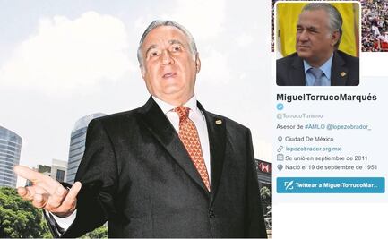 Torruco cambia status de Twitter a "asesor de AMLO"