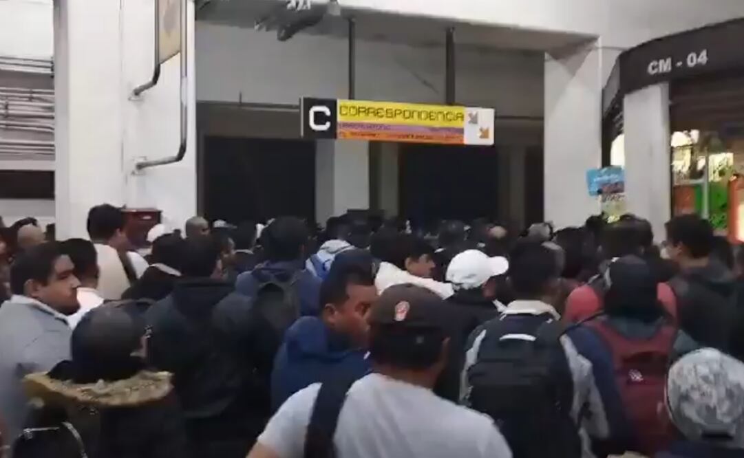 Usuarios del Metro reportan alta afluencia en las Líneas 7, 9 y 12 (22/01/2025). Foto: Captura de pantalla