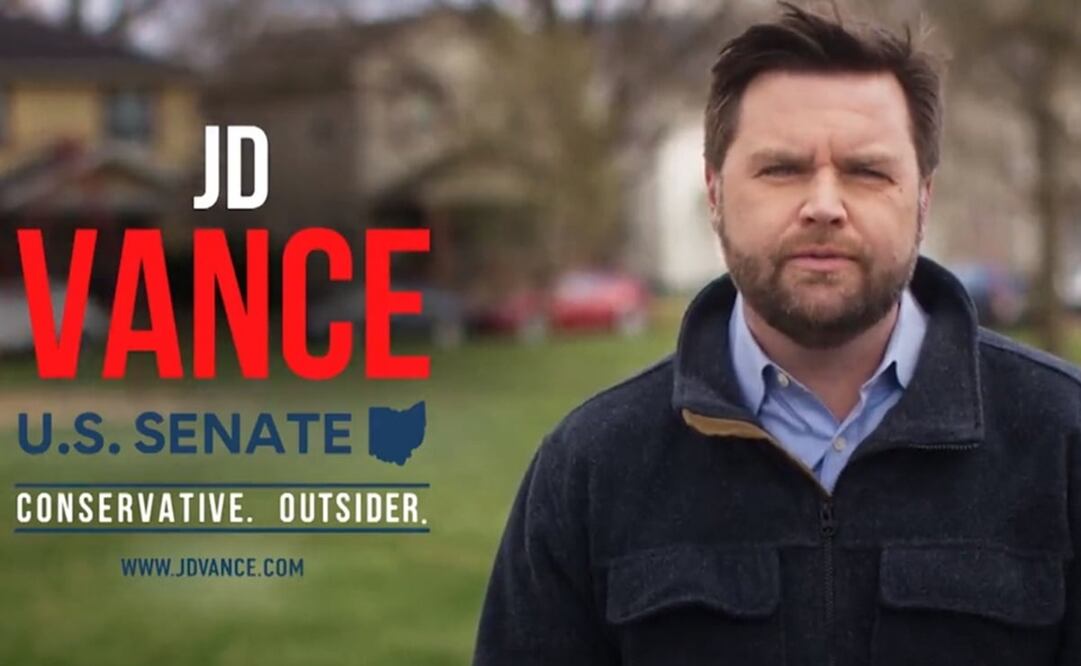 James David Vance. Foto: Captura de pantalla