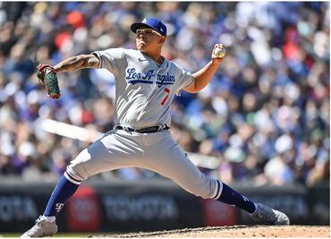 Julio Urías y los Dodgers tienen amargo debut de temporada, perdieron ante los Rockies
