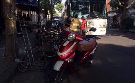 Atropellan a motociclista en la colonia Centro