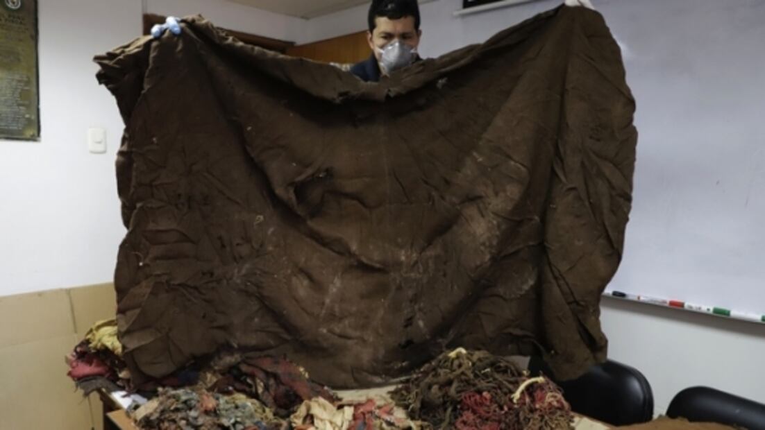 Más de 250 textiles prehispánicos son recuperados en Pucusana