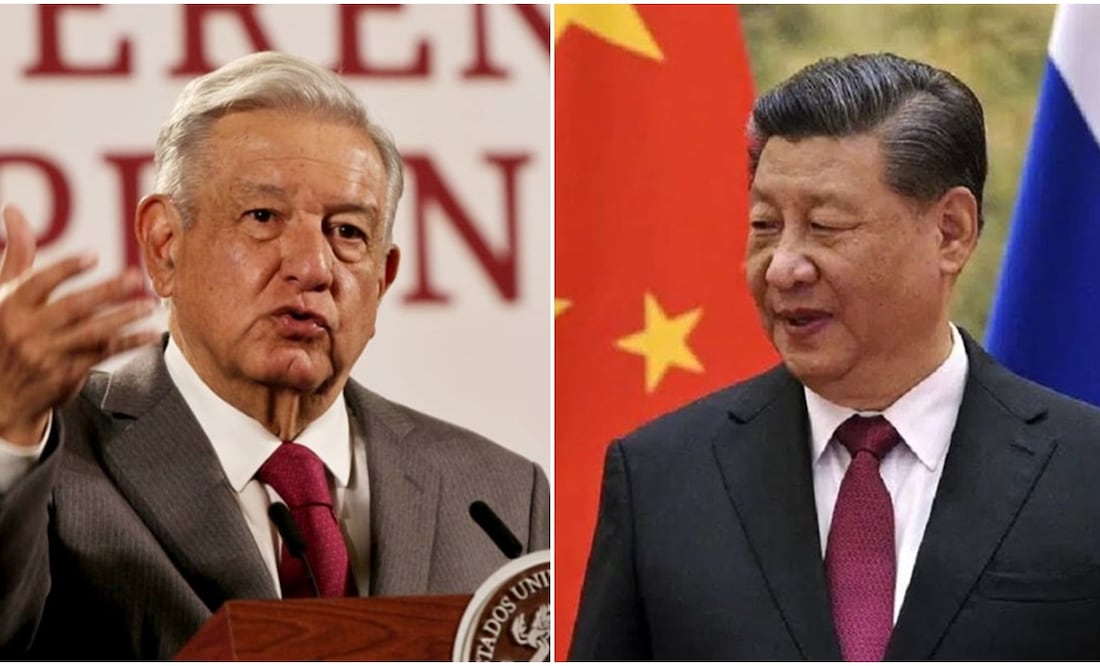 AMLO / Xi Jinping. Foto: especial