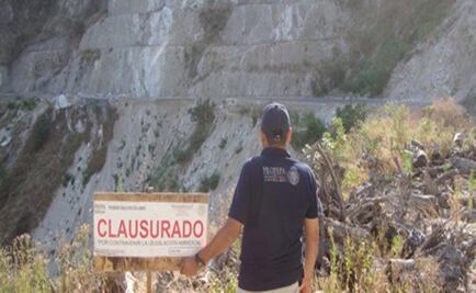 Profepa suspende construcción de carretera en Colima