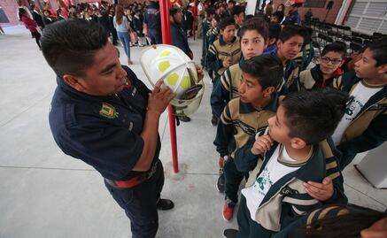 Imparten en Edomex cursos de Protección Civil a niños de primaria