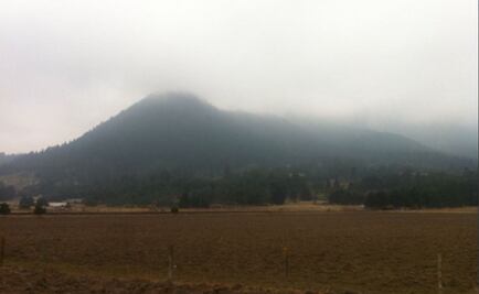 Zona del Ajusco presenta neblina, pero sin aguanieve