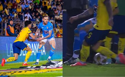 La dura entrada de Rodolfo Rotondi sobre Kevin Álvarez; ¿era roja para el jugador de Cruz Azul?