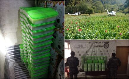 PGR asegura 150 kilos de metanfetaminas en Sonora